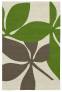 Judy Ross Hand-Knotted Custom Wool Fauna Rug parchment/lime/iron