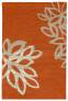 Judy Ross Hand-Knotted Custom Wool Lagoon Rug coral/oyster/oyster silk
