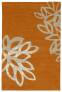 Judy Ross Hand-Knotted Custom Wool Lagoon Rug melon/oyster/oyster silk