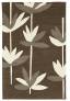 Judy Ross Hand-Knotted Custom Wool Palm Rug fig/ivory/pewter