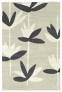 Judy Ross Hand-Knotted Custom Wool Palm Rug parchment/cream/black