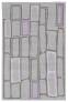 Judy Ross Hand-Knotted Custom Wool Procession Rug ice/silver/lilac silk/mauve silk