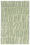Judy Ross Hand-Knotted Custom Wool Static Rug parchment/celery