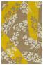 Judy Ross Hand-Knotted Custom Wool Stencil Rug blonde/buttercup/parchment