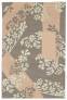 Judy Ross Hand-Knotted Custom Wool Stencil Rug smoke/nude/parchment