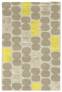 Judy Ross Hand-Knotted Custom Wool Tabla Rug parchment/oyster/yellow silk/oyster silk