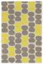 Judy Ross Hand-Knotted Custom Wool Tabla Rug parchment/smoke/yellow