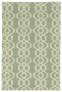 Judy Ross Hand-Knotted Custom Wool Trellis Rug celery/parchment